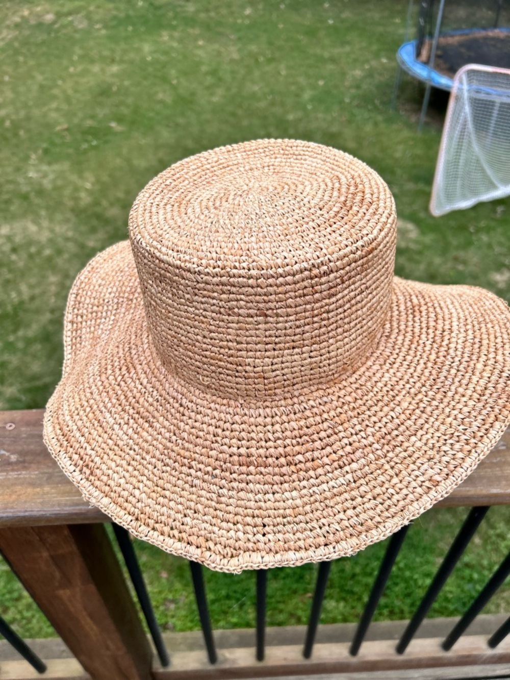 Faherty Raffia Sun Hat - Picture 4 of 6